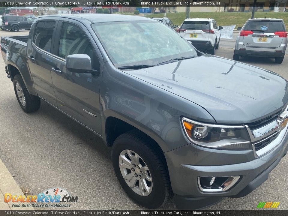 2019 Chevrolet Colorado LT Crew Cab 4x4 Black / Jet Black/Dark Ash Photo #9