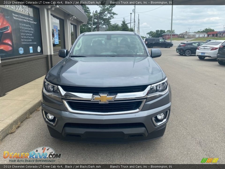 2019 Chevrolet Colorado LT Crew Cab 4x4 Black / Jet Black/Dark Ash Photo #11