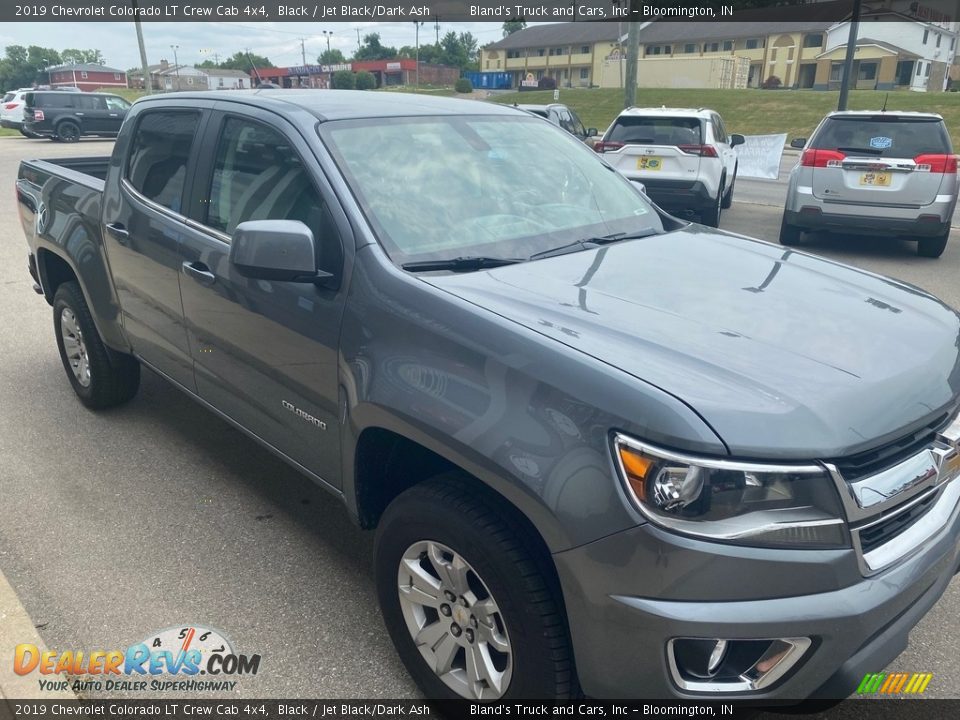 2019 Chevrolet Colorado LT Crew Cab 4x4 Black / Jet Black/Dark Ash Photo #12