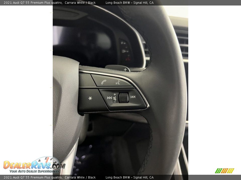 2021 Audi Q7 55 Premium Plus quattro Steering Wheel Photo #28
