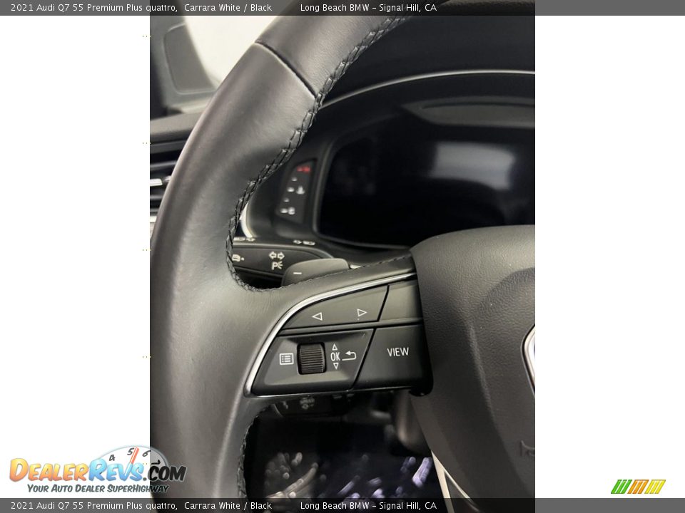2021 Audi Q7 55 Premium Plus quattro Steering Wheel Photo #29
