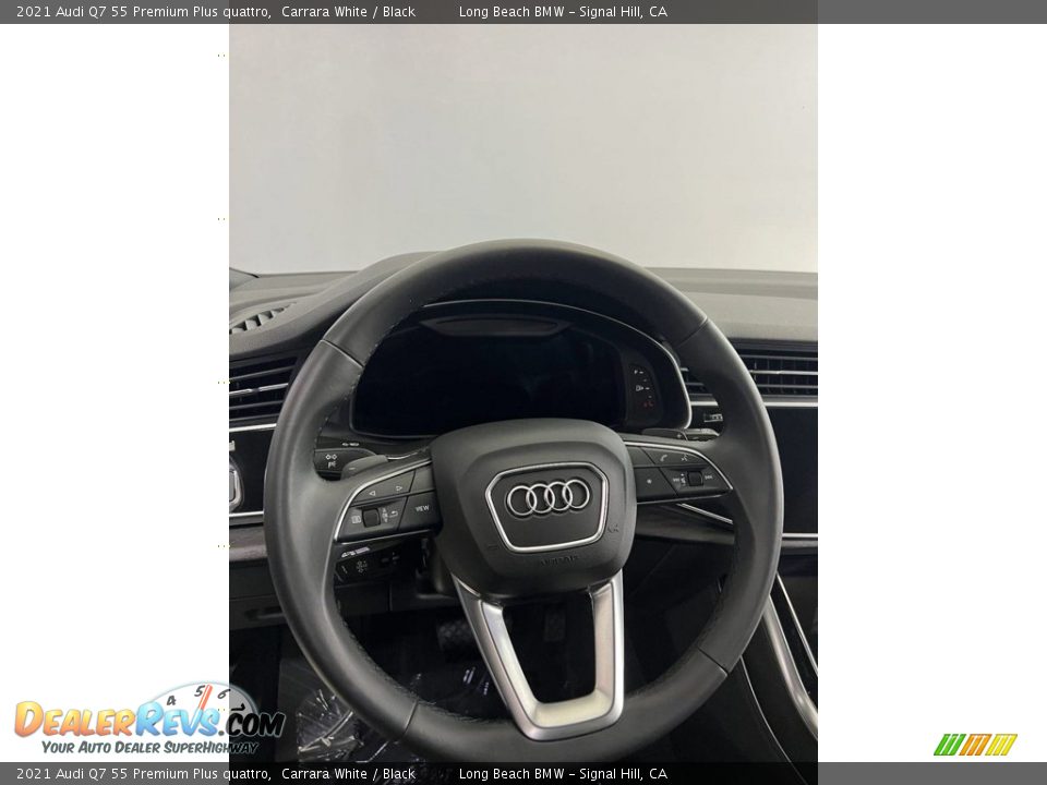 2021 Audi Q7 55 Premium Plus quattro Steering Wheel Photo #30