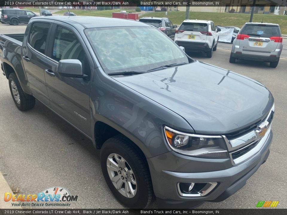 2019 Chevrolet Colorado LT Crew Cab 4x4 Black / Jet Black/Dark Ash Photo #19