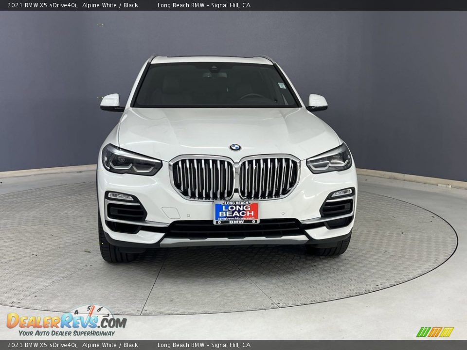 2021 BMW X5 sDrive40i Alpine White / Black Photo #3