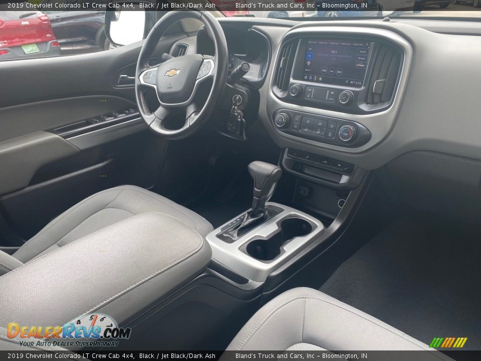 2019 Chevrolet Colorado LT Crew Cab 4x4 Black / Jet Black/Dark Ash Photo #25