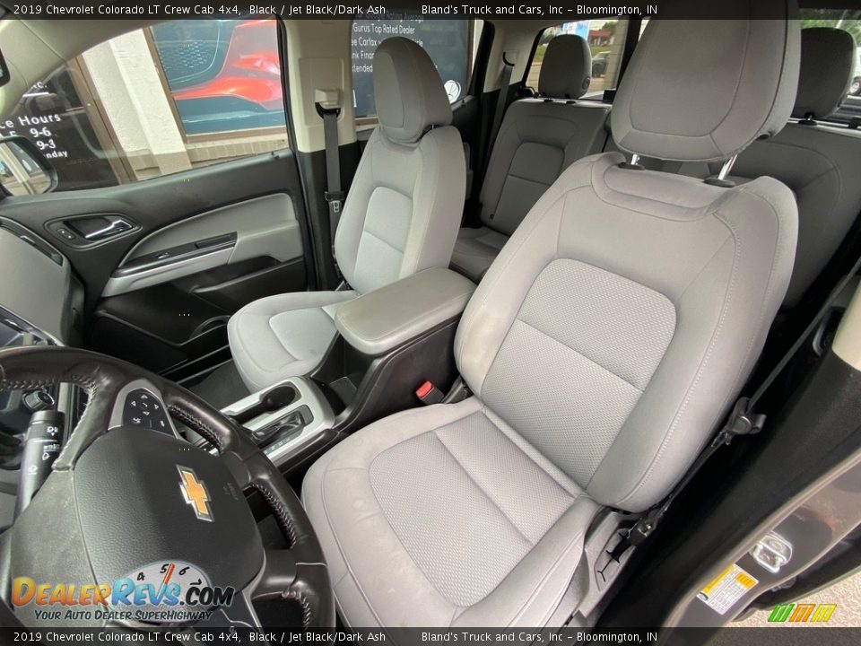 2019 Chevrolet Colorado LT Crew Cab 4x4 Black / Jet Black/Dark Ash Photo #26