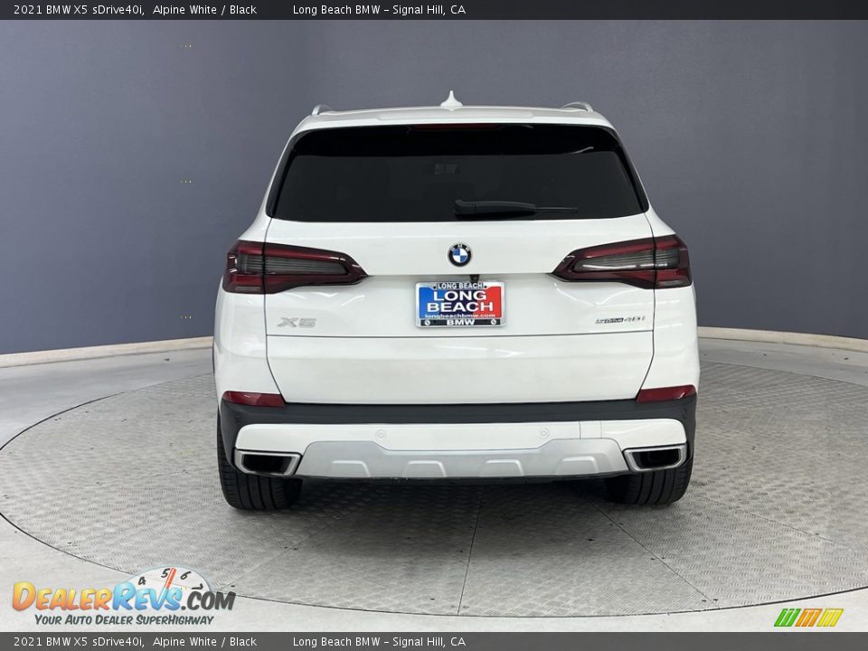 2021 BMW X5 sDrive40i Alpine White / Black Photo #6