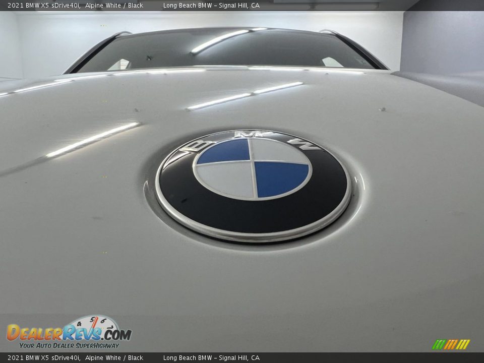 2021 BMW X5 sDrive40i Alpine White / Black Photo #7