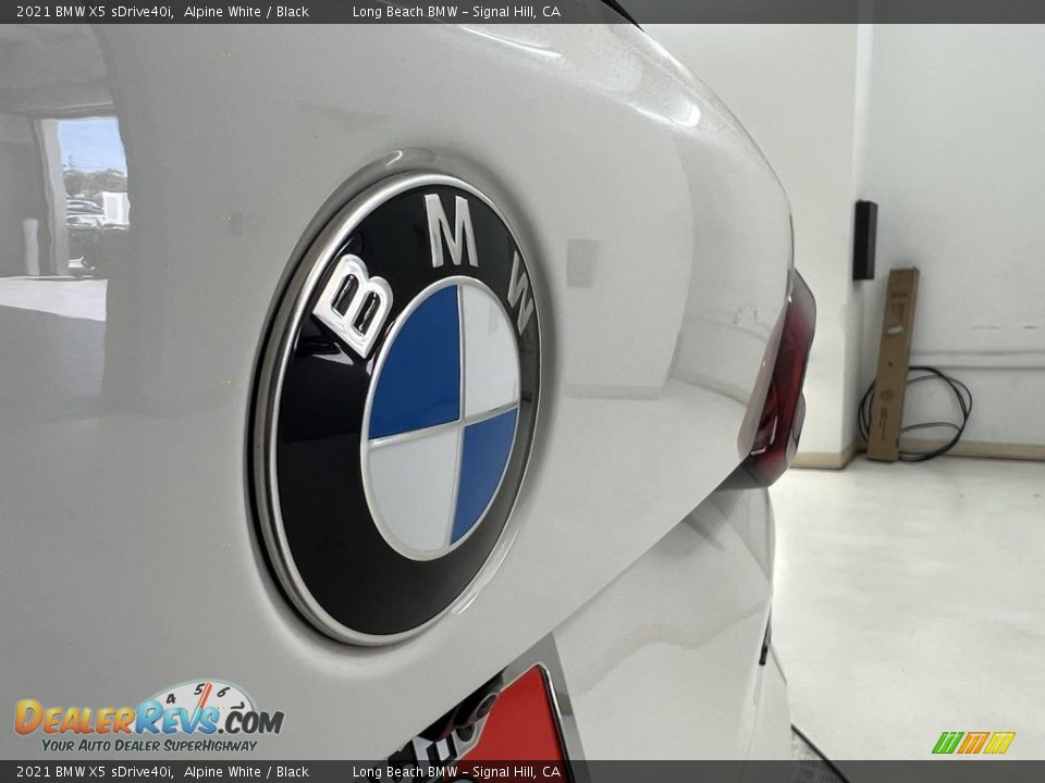 2021 BMW X5 sDrive40i Alpine White / Black Photo #14