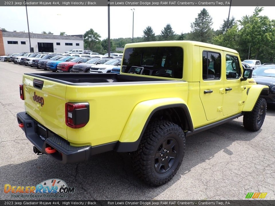 2023 Jeep Gladiator Mojave 4x4 High Velocity / Black Photo #6