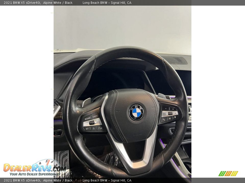 2021 BMW X5 sDrive40i Alpine White / Black Photo #27