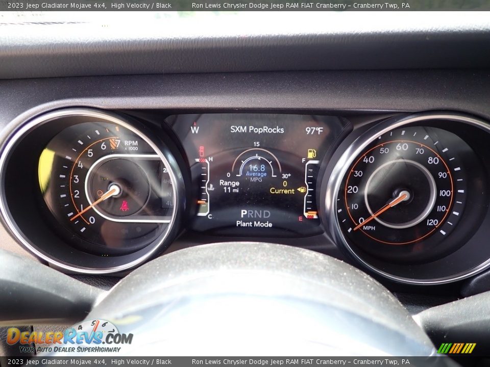 2023 Jeep Gladiator Mojave 4x4 Gauges Photo #16