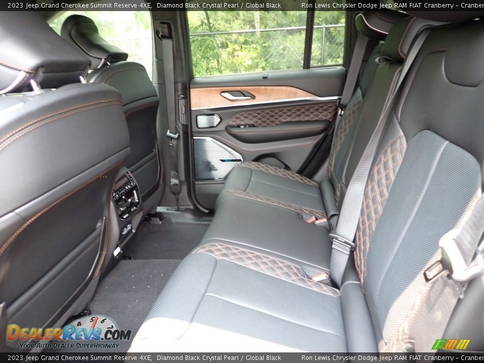 Rear Seat of 2023 Jeep Grand Cherokee Summit Reserve 4XE Photo #12