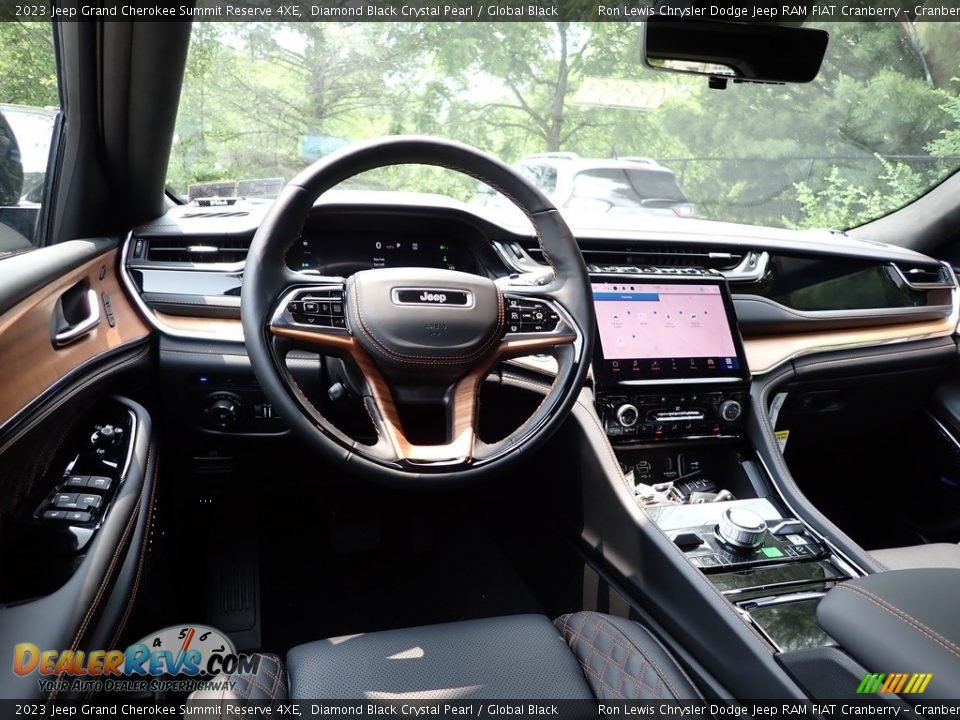 Dashboard of 2023 Jeep Grand Cherokee Summit Reserve 4XE Photo #13