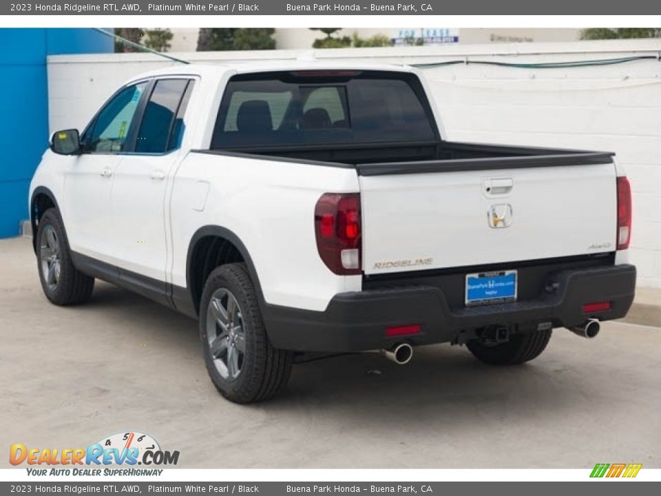 2023 Honda Ridgeline RTL AWD Platinum White Pearl / Black Photo #2