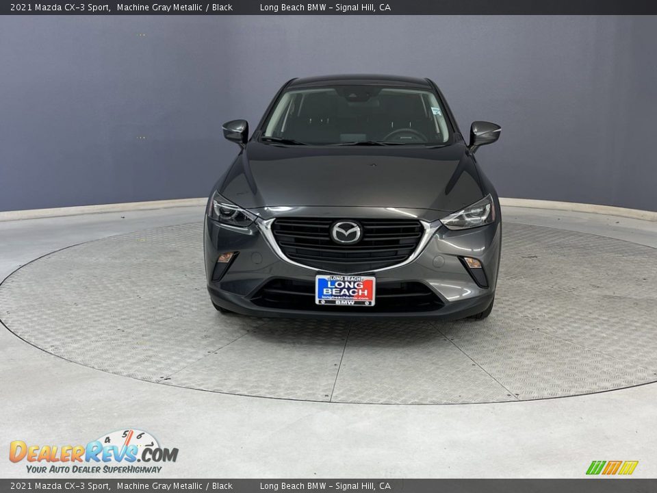 2021 Mazda CX-3 Sport Machine Gray Metallic / Black Photo #2