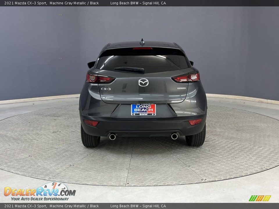 2021 Mazda CX-3 Sport Machine Gray Metallic / Black Photo #5
