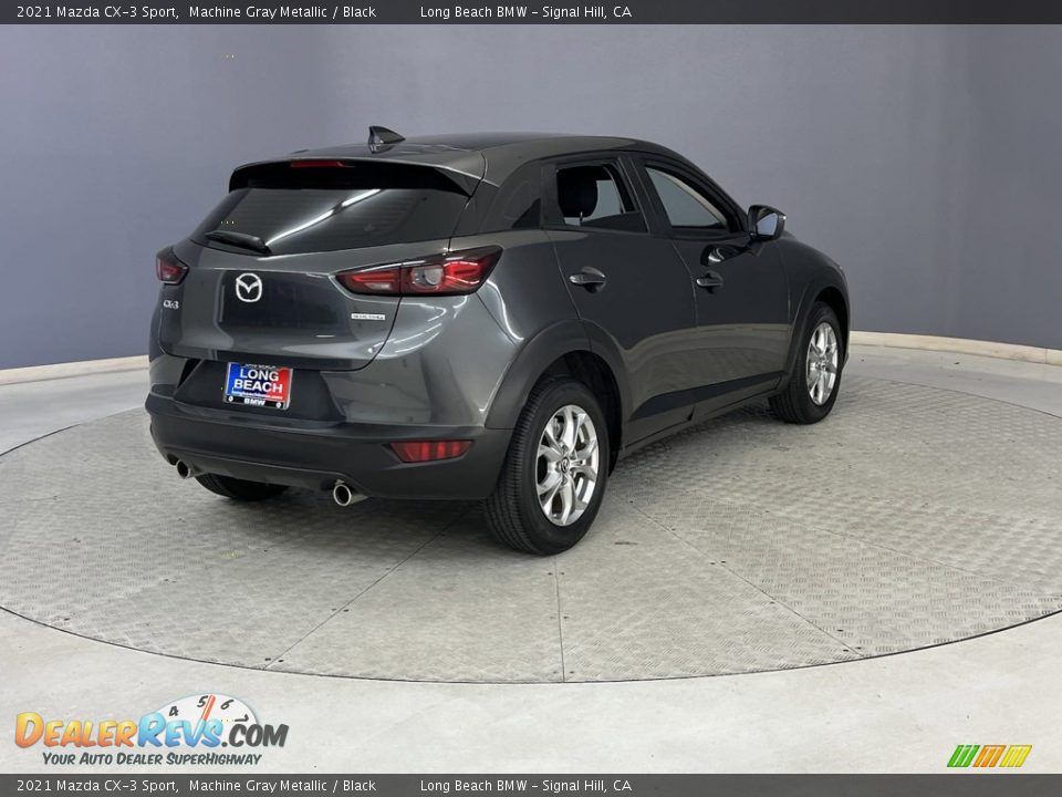 2021 Mazda CX-3 Sport Machine Gray Metallic / Black Photo #6