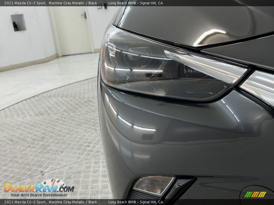 2021 Mazda CX-3 Sport Machine Gray Metallic / Black Photo #8