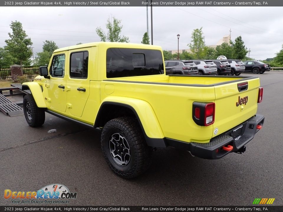 2023 Jeep Gladiator Mojave 4x4 High Velocity / Steel Gray/Global Black Photo #3