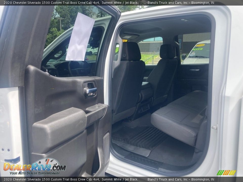 2020 Chevrolet Silverado 1500 Custom Trail Boss Crew Cab 4x4 Summit White / Jet Black Photo #15