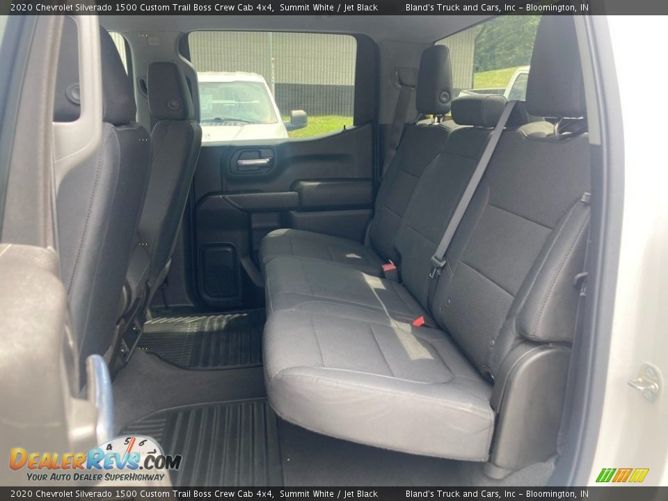 2020 Chevrolet Silverado 1500 Custom Trail Boss Crew Cab 4x4 Summit White / Jet Black Photo #16