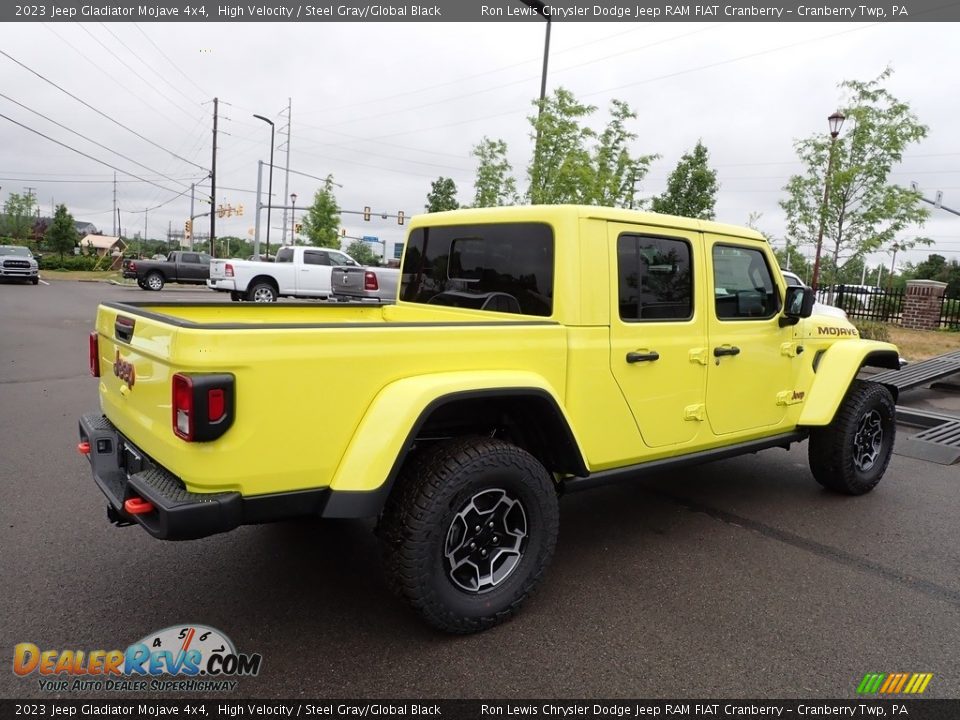 2023 Jeep Gladiator Mojave 4x4 High Velocity / Steel Gray/Global Black Photo #5