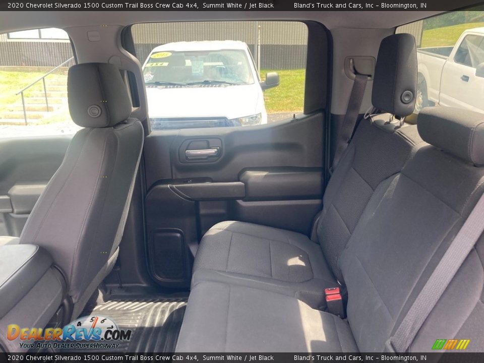 2020 Chevrolet Silverado 1500 Custom Trail Boss Crew Cab 4x4 Summit White / Jet Black Photo #17