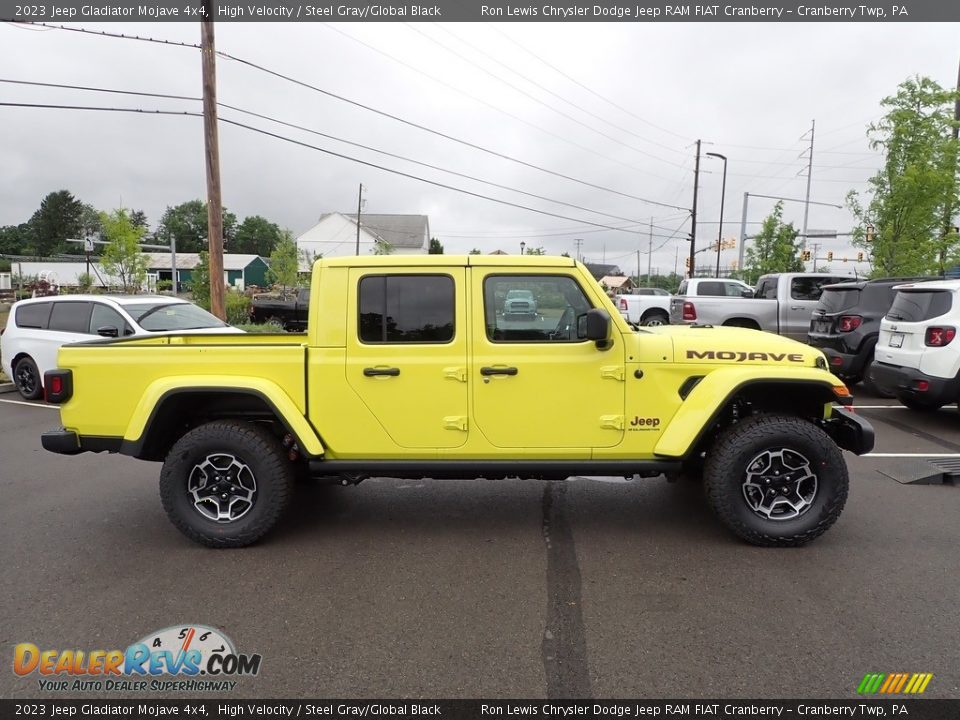 2023 Jeep Gladiator Mojave 4x4 High Velocity / Steel Gray/Global Black Photo #6