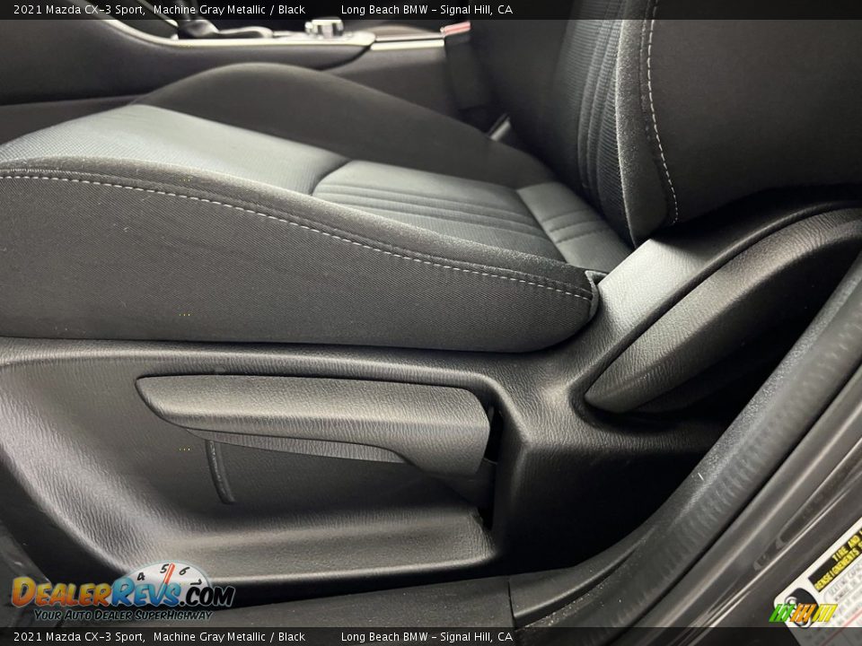 2021 Mazda CX-3 Sport Machine Gray Metallic / Black Photo #25