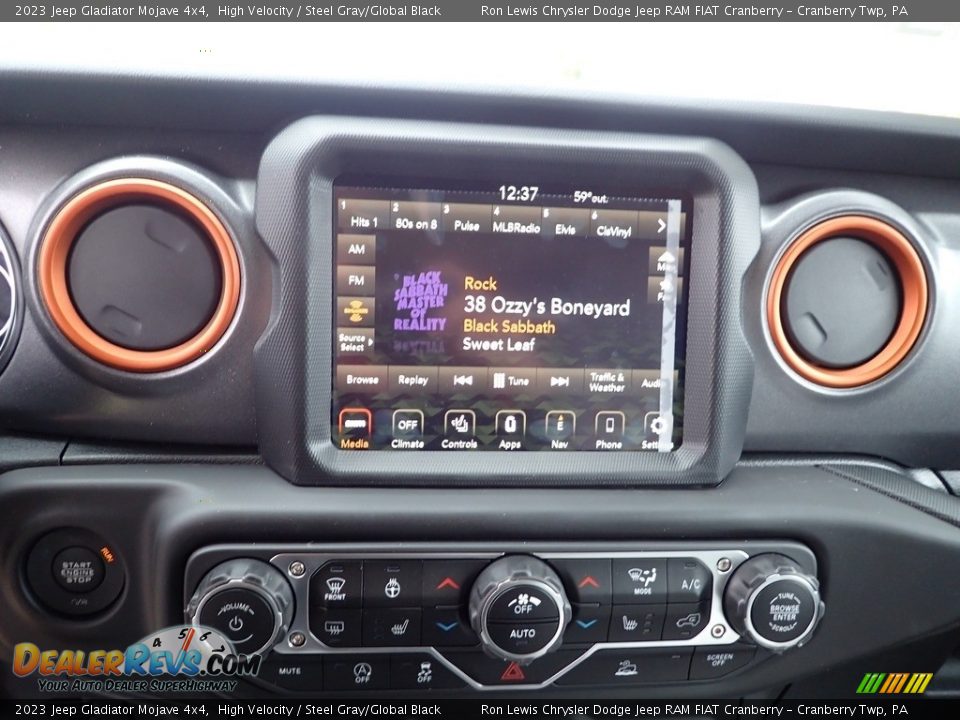 Controls of 2023 Jeep Gladiator Mojave 4x4 Photo #17