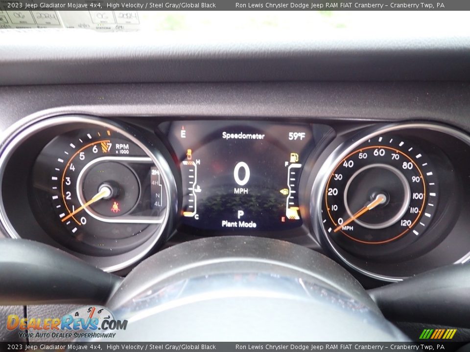 2023 Jeep Gladiator Mojave 4x4 Gauges Photo #18