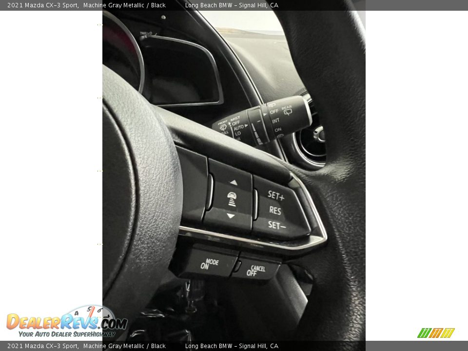 2021 Mazda CX-3 Sport Machine Gray Metallic / Black Photo #27