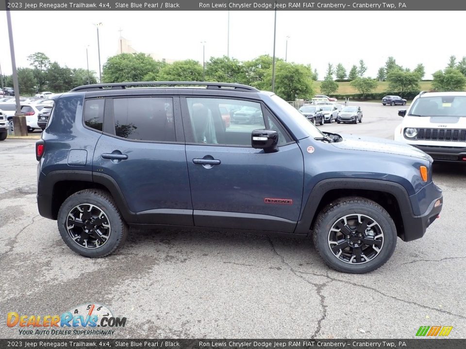 Slate Blue Pearl 2023 Jeep Renegade Trailhawk 4x4 Photo #4