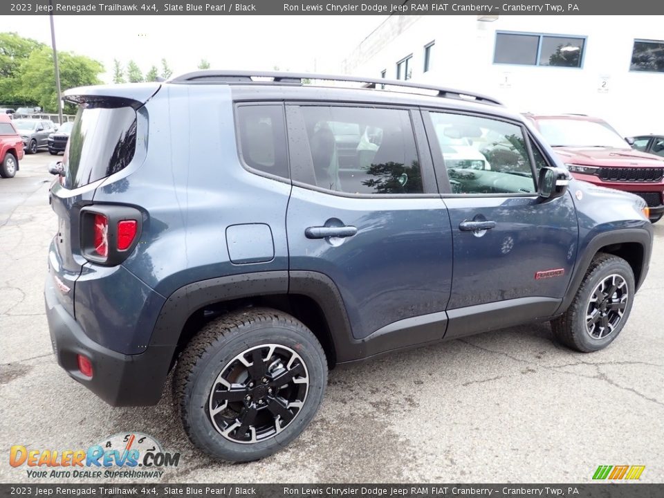 2023 Jeep Renegade Trailhawk 4x4 Slate Blue Pearl / Black Photo #5