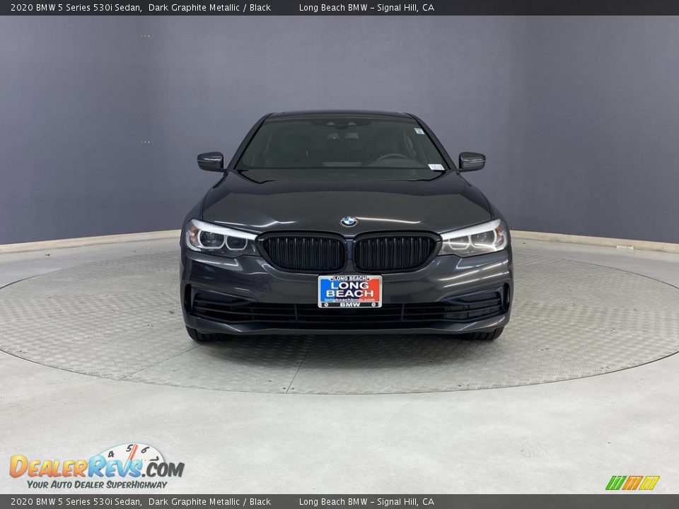 2020 BMW 5 Series 530i Sedan Dark Graphite Metallic / Black Photo #2