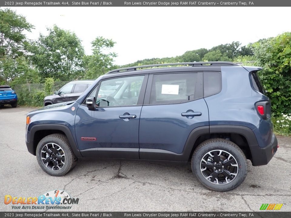 2023 Jeep Renegade Trailhawk 4x4 Slate Blue Pearl / Black Photo #8