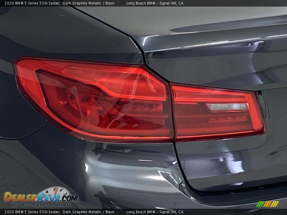 2020 BMW 5 Series 530i Sedan Dark Graphite Metallic / Black Photo #8