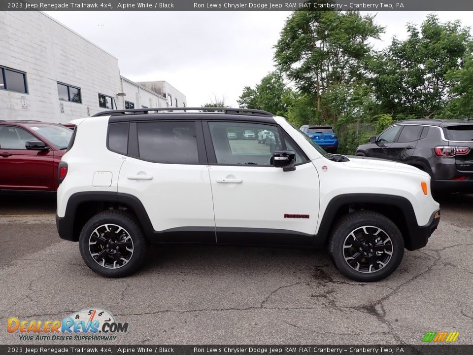 Alpine White 2023 Jeep Renegade Trailhawk 4x4 Photo #6