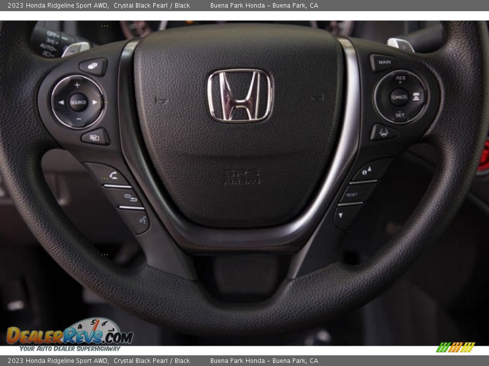 2023 Honda Ridgeline Sport AWD Steering Wheel Photo #21