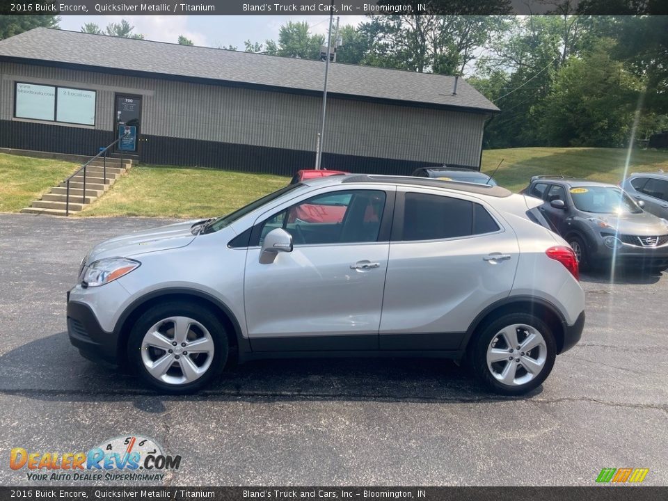 2016 Buick Encore Quicksilver Metallic / Titanium Photo #1