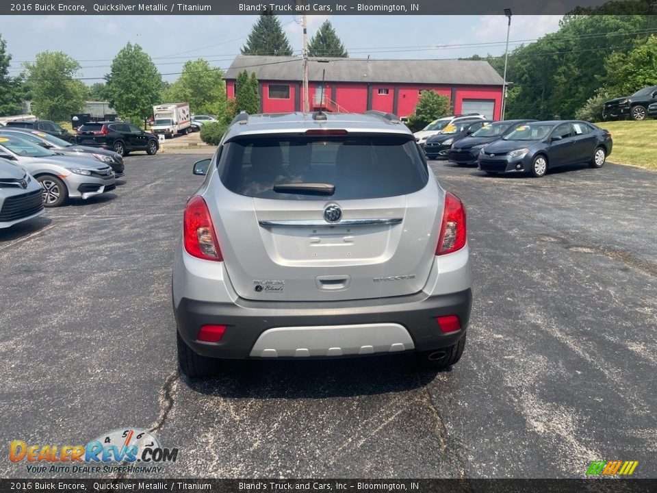 2016 Buick Encore Quicksilver Metallic / Titanium Photo #4