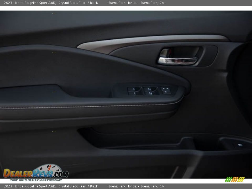 2023 Honda Ridgeline Sport AWD Crystal Black Pearl / Black Photo #31