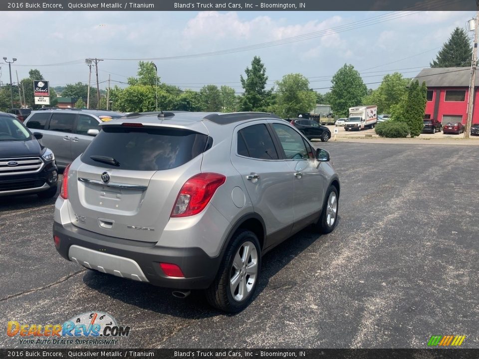 2016 Buick Encore Quicksilver Metallic / Titanium Photo #5