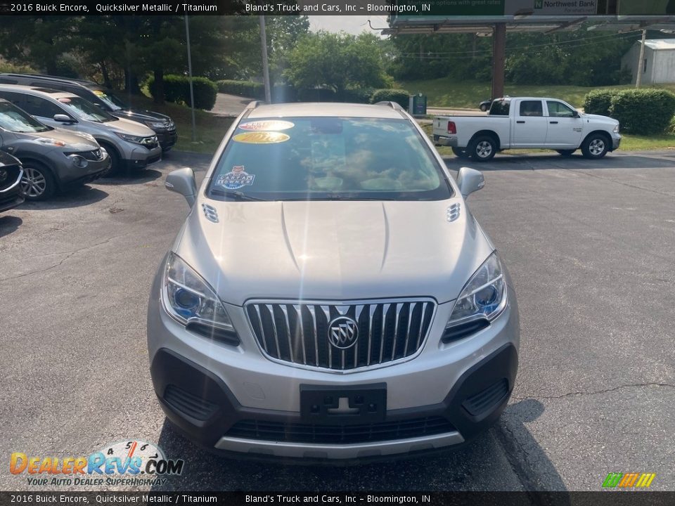 2016 Buick Encore Quicksilver Metallic / Titanium Photo #7