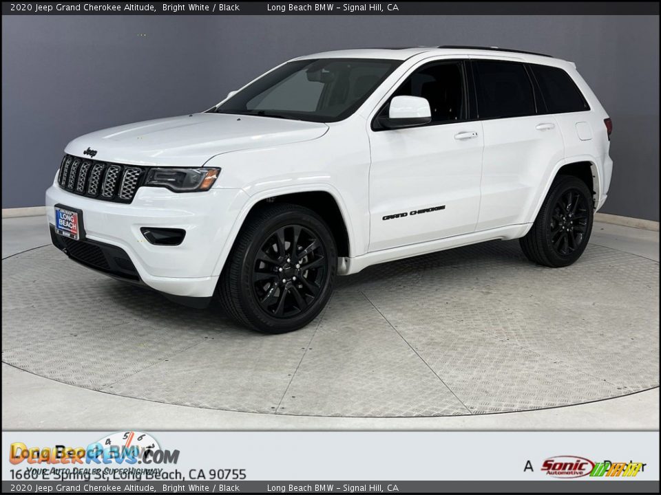 2020 Jeep Grand Cherokee Altitude Bright White / Black Photo #1