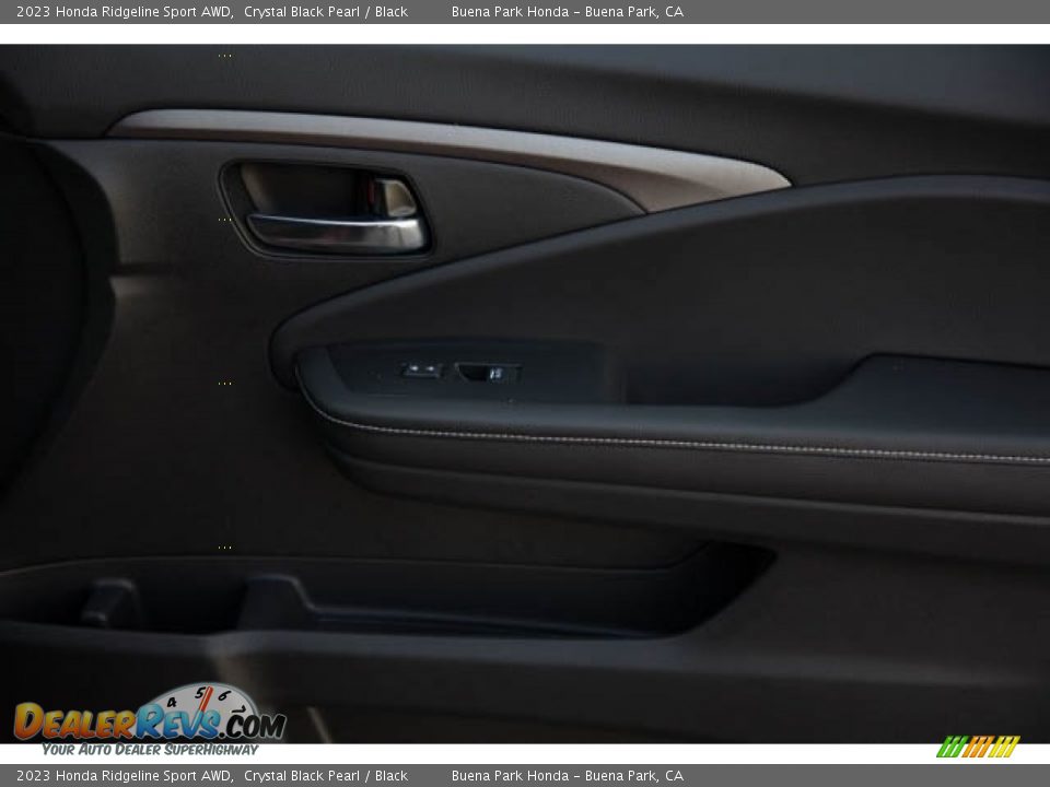 2023 Honda Ridgeline Sport AWD Crystal Black Pearl / Black Photo #33