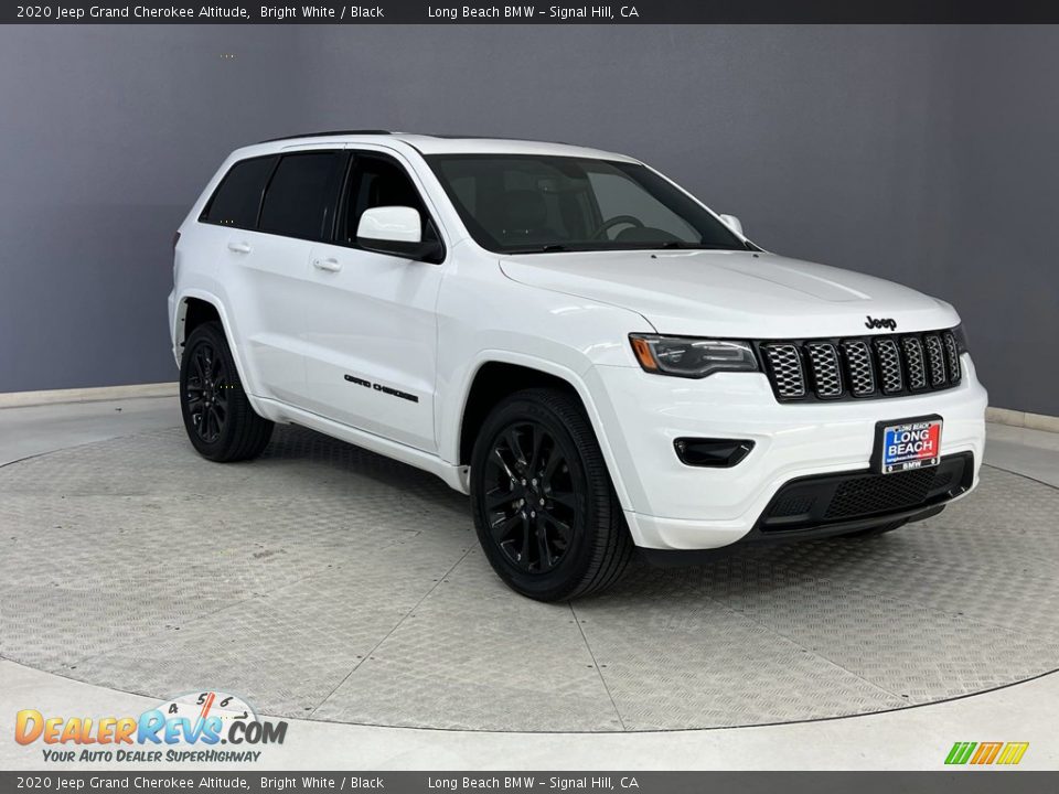 2020 Jeep Grand Cherokee Altitude Bright White / Black Photo #3