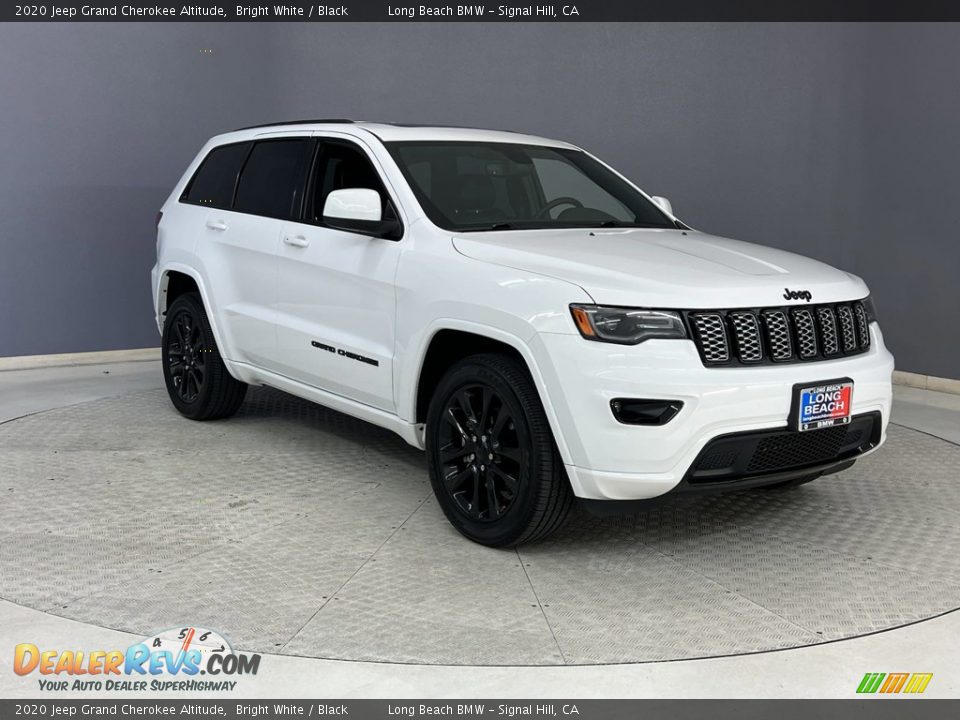 2020 Jeep Grand Cherokee Altitude Bright White / Black Photo #4