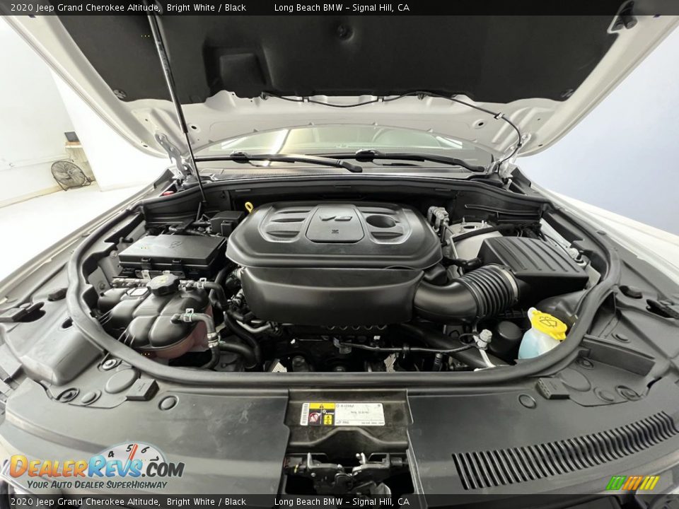 2020 Jeep Grand Cherokee Altitude Bright White / Black Photo #7